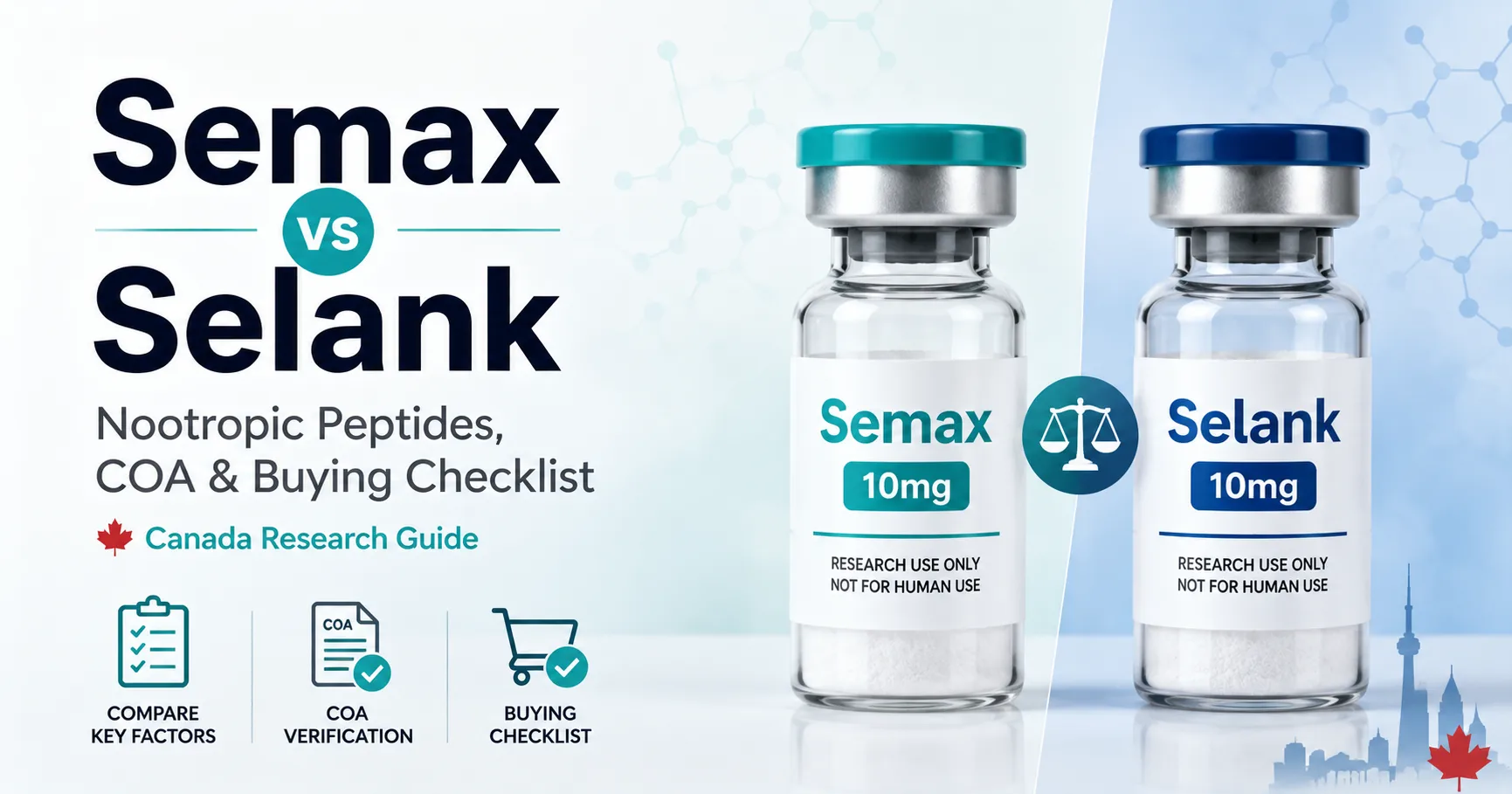 Semax vs Selank
