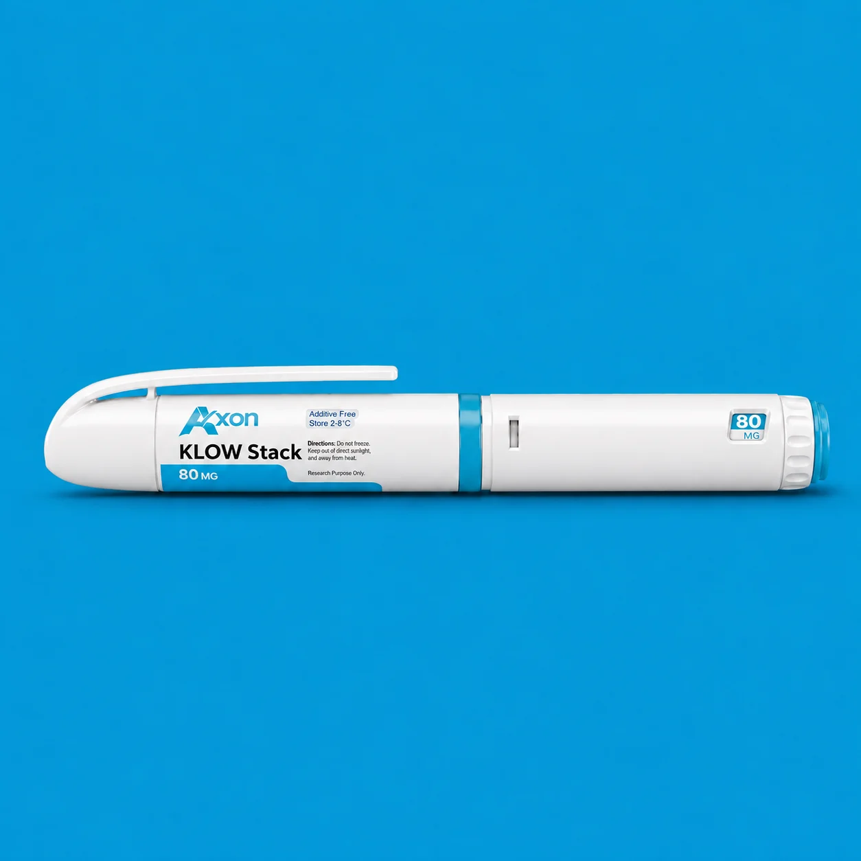 what is in the klow stack 80mg (Pen) GlutaMax AU-EAN Subscription:3 months